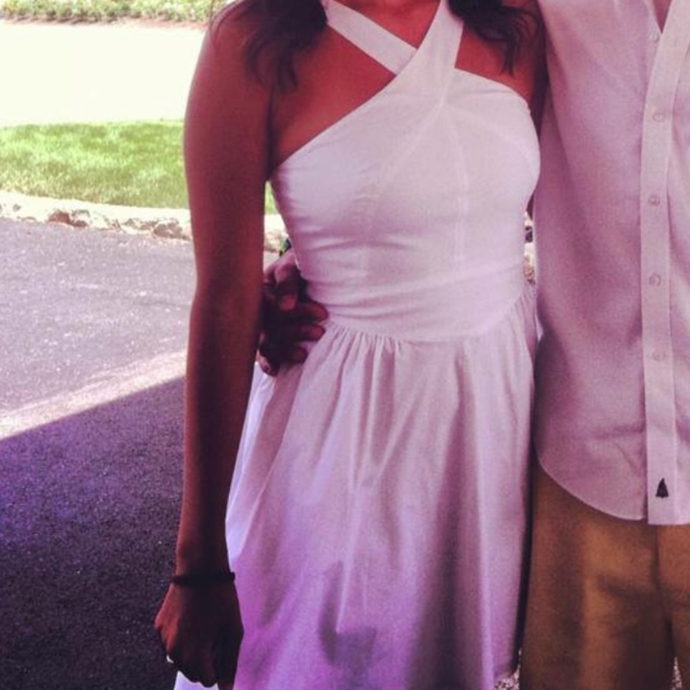 White CrissCross Dress